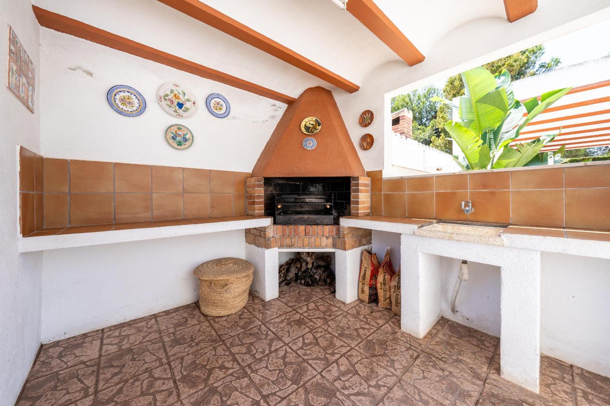 Exclusiva Villa Con Piscina Calafat Exterior photo